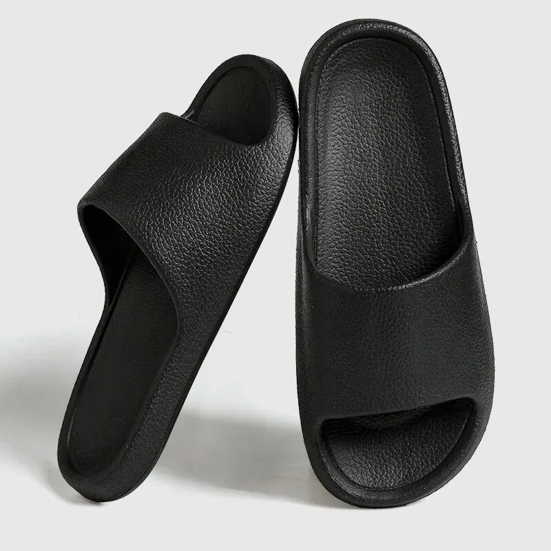 Women’s Lightweight Indoor Slippers – Flat Comfort Slides