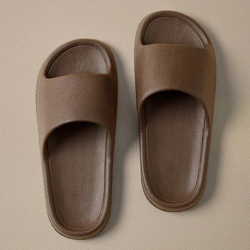 Women’s Lightweight Indoor Slippers – Flat Comfort Slides