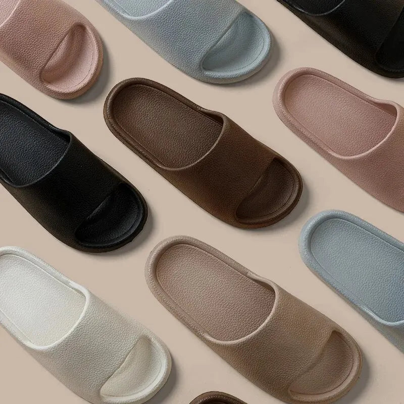 Women’s Lightweight Indoor Slippers – Flat Comfort Slides