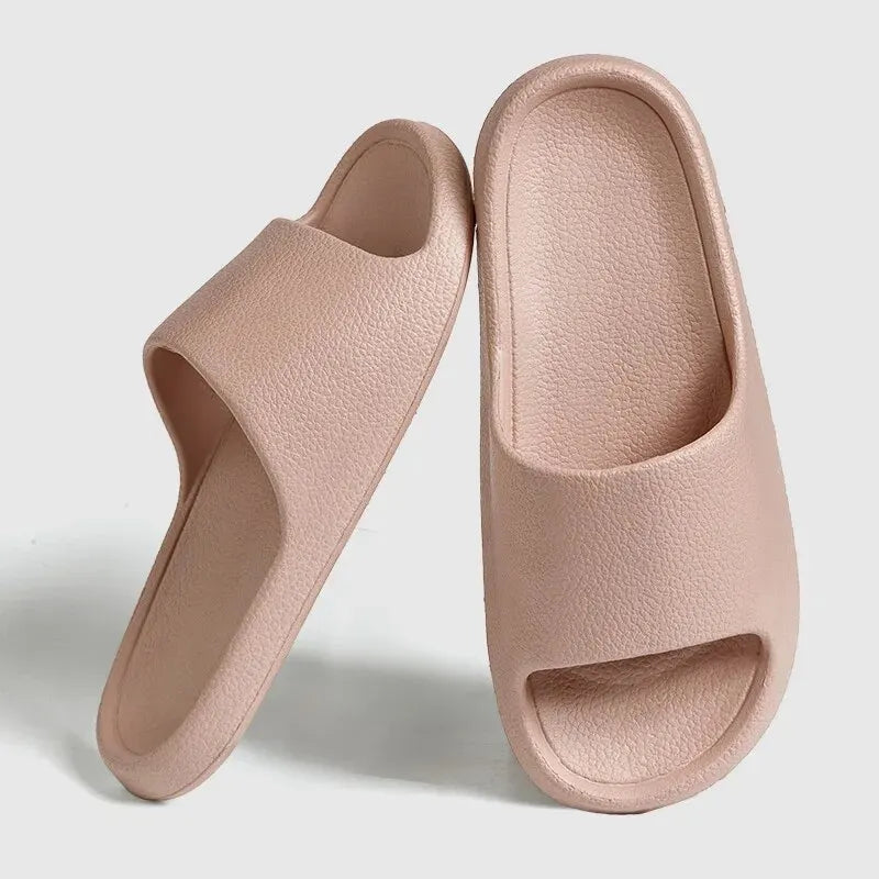 Women’s Lightweight Indoor Slippers – Flat Comfort Slides