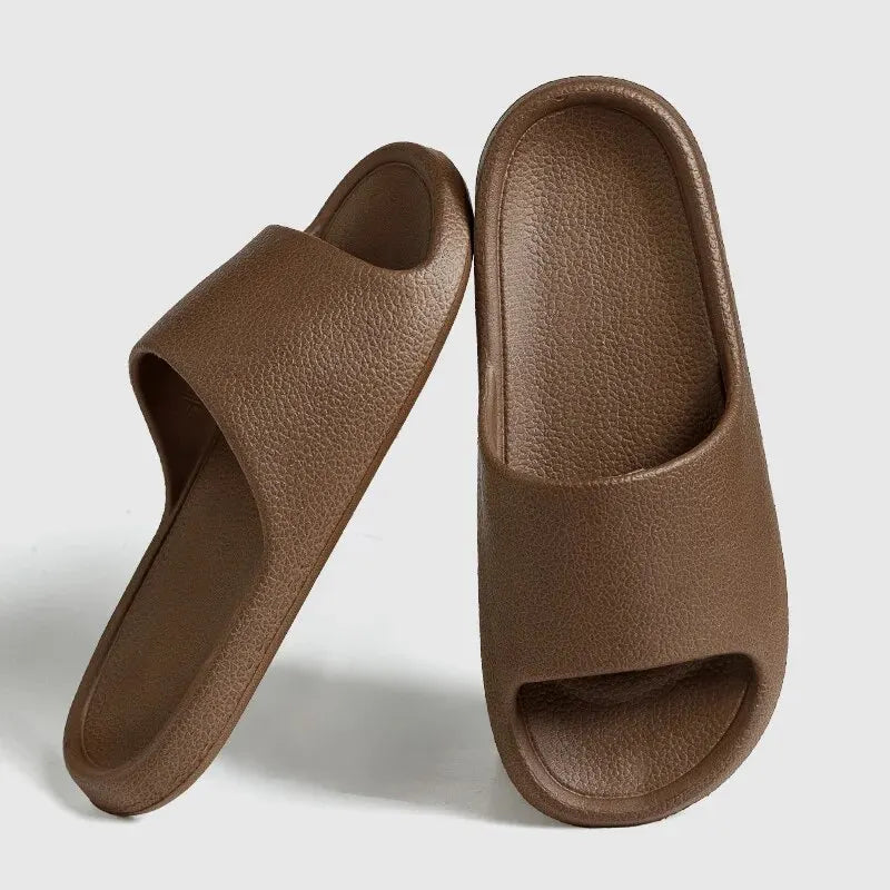 Women’s Lightweight Indoor Slippers – Flat Comfort Slides