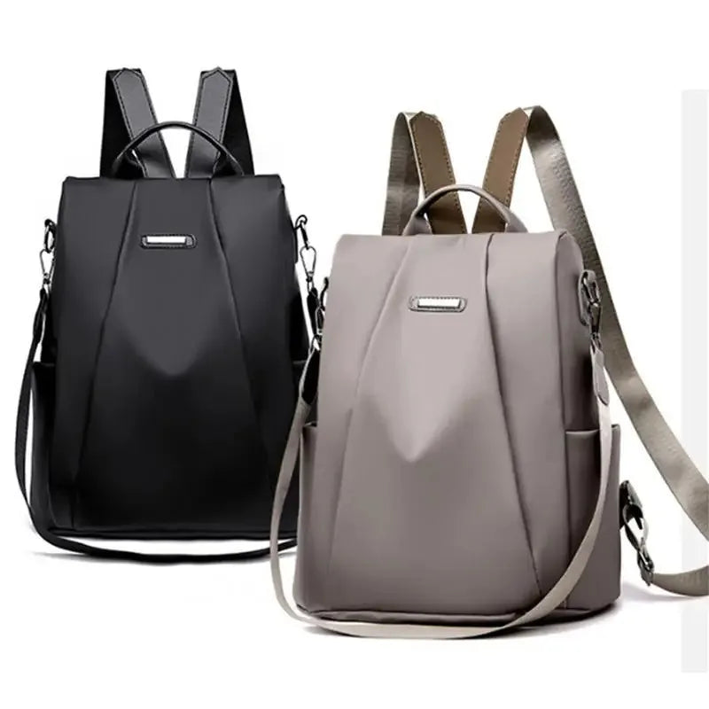 Women’s Casual Multifunctional Backpack – Stylish Detachable Shoulder Strap