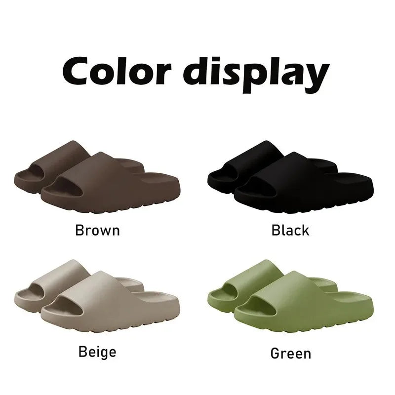 Casual Comfort Slide Sandals – Lightweight, Soft, and Easy-to-Wear House Slippers