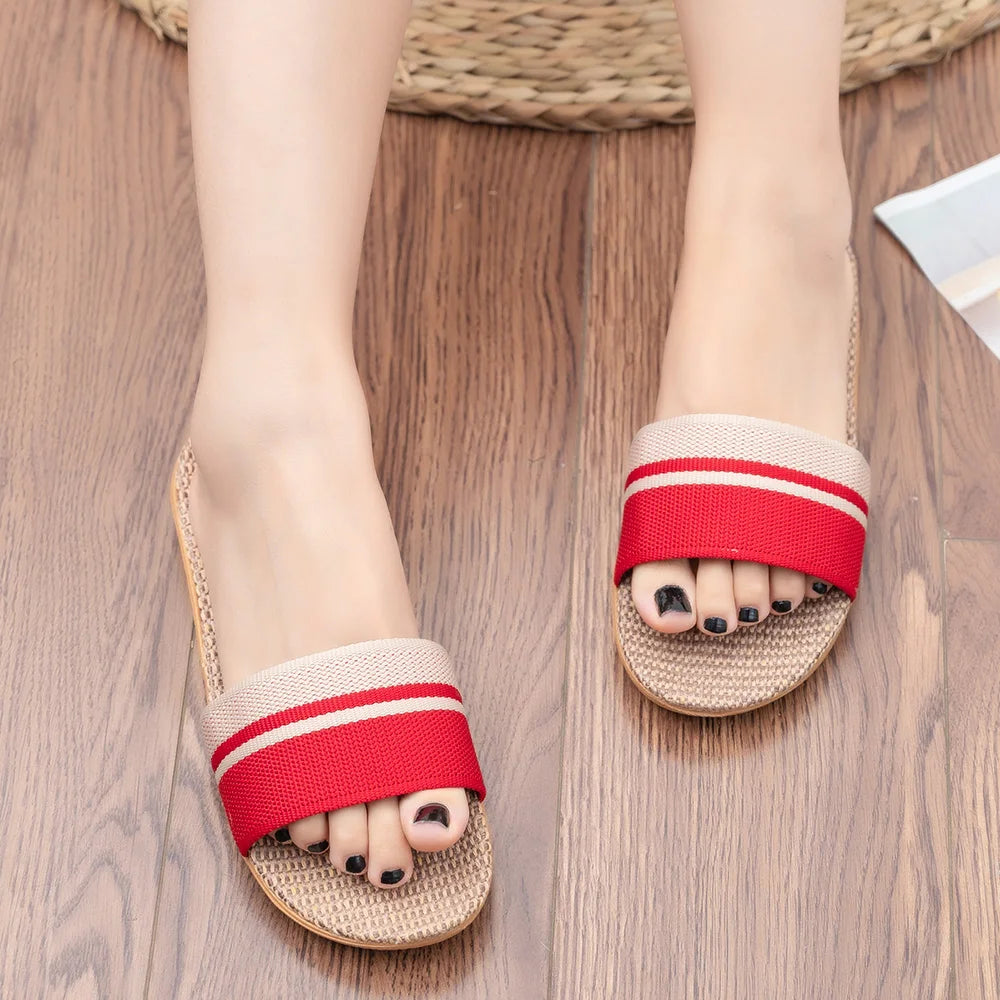 Summer Women’s Casual Slip-On Sandals – Lightweight Beach & Daily Shoes